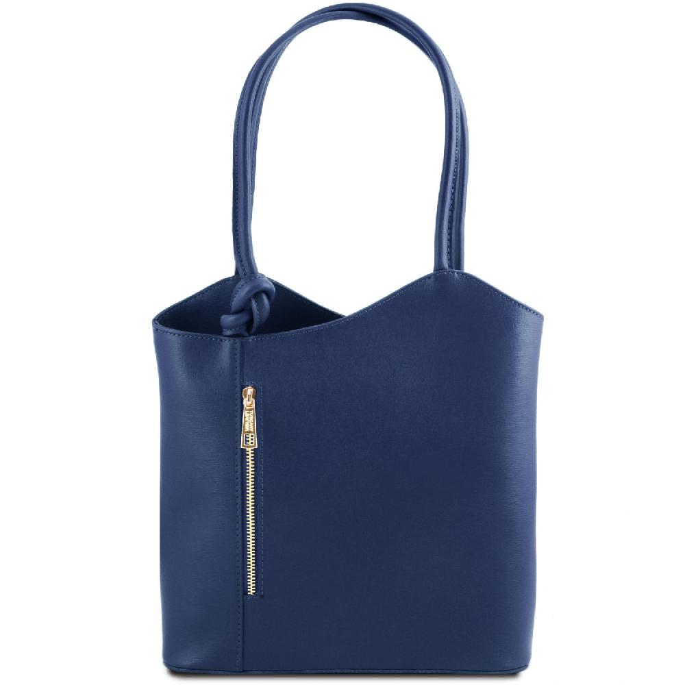 Tuscany Leather Borsa Donna Convertibile a Zaino in Pelle Saffiano Sconti questo mese