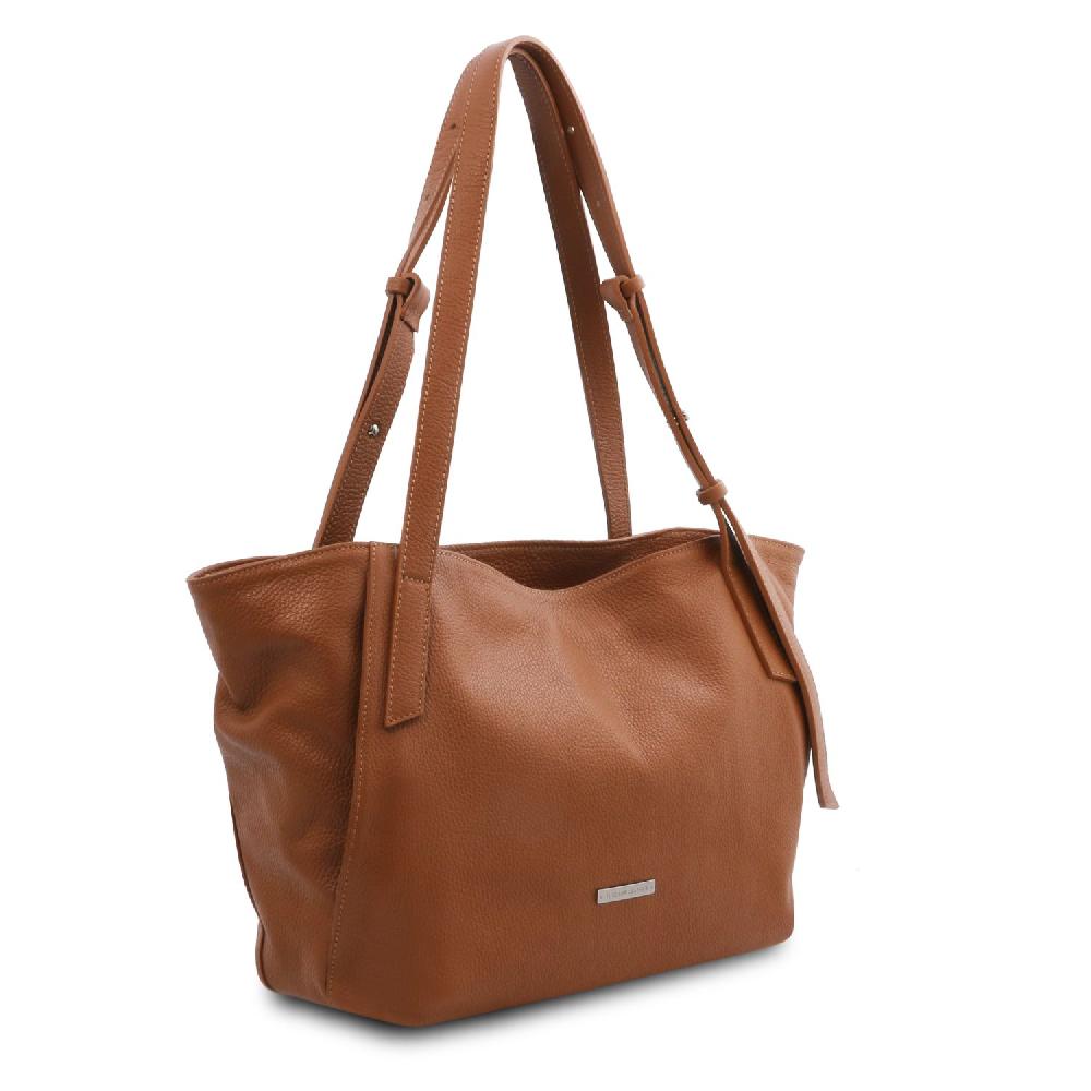 Tuscany Leather Borsa Shopping in Pelle Morbida Negozi Online
