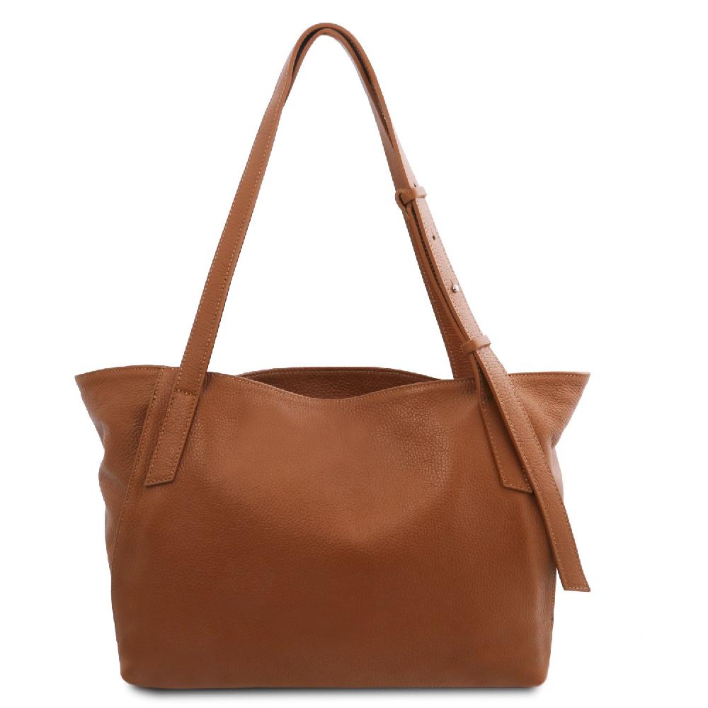 Tuscany Leather Borsa Shopping in Pelle Morbida Negozi Online