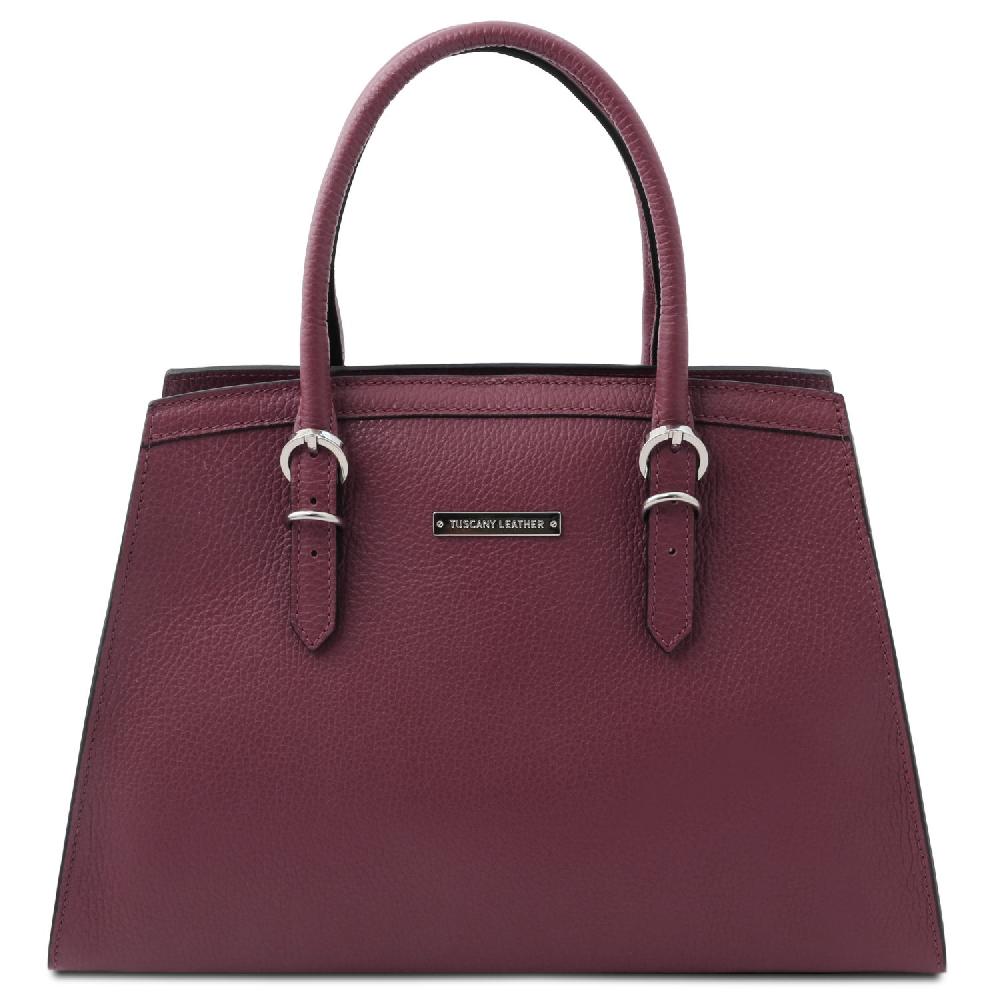 Tuscany Leather Borsa a Mano in Pelle Shopping Online