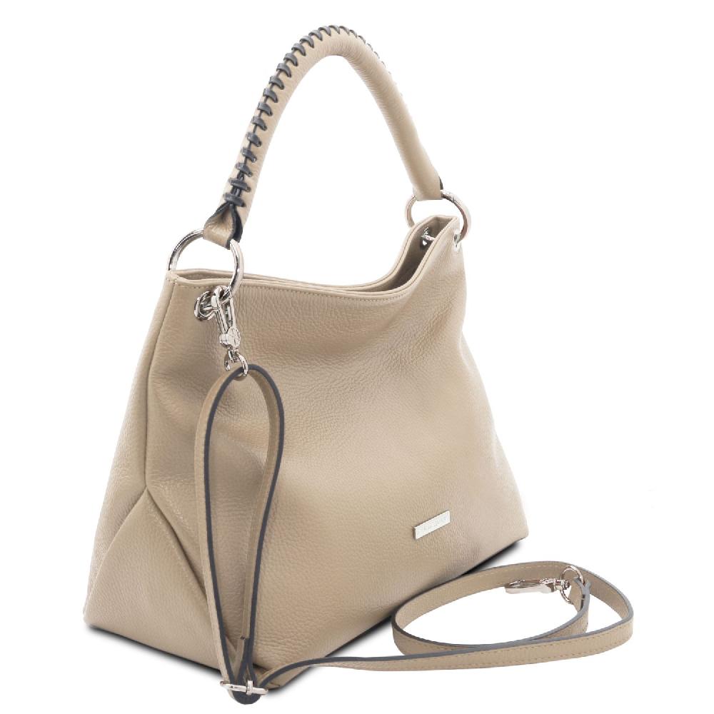 Tuscany Leather Borsa a Spalla in Pelle Morbida Sconto