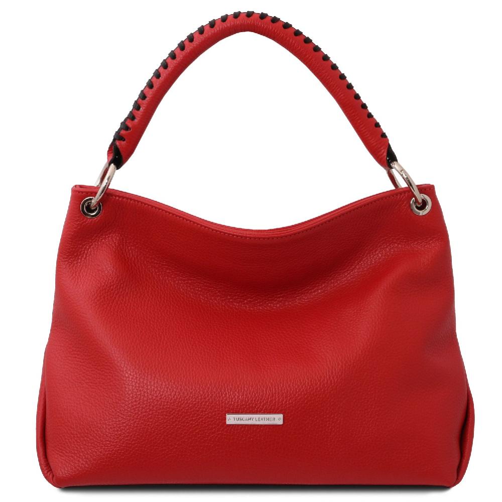 Tuscany Leather Borsa a Spalla in Pelle Morbida Offerta