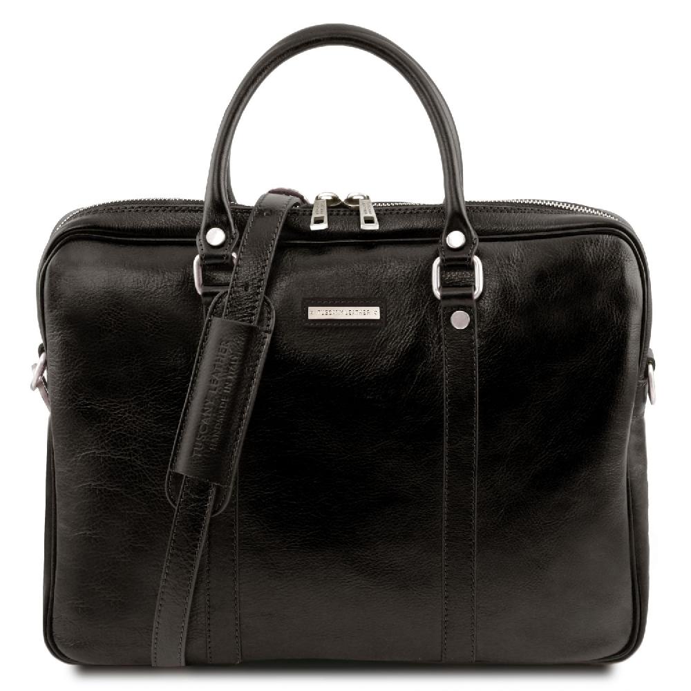 Tuscany Leather Borsa Porta Computer in Pelle Economico