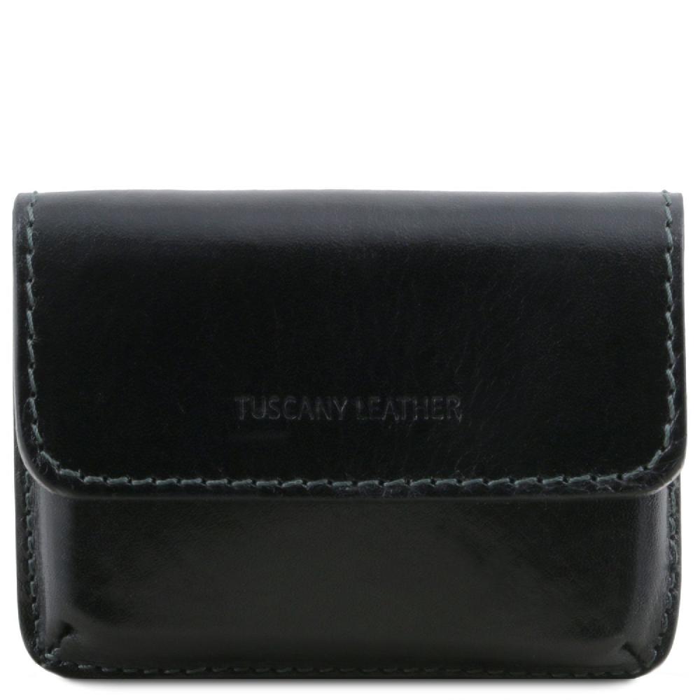 Tuscany Leather Esclusivo Porta Biglietti da Visita in Pelle Saldi