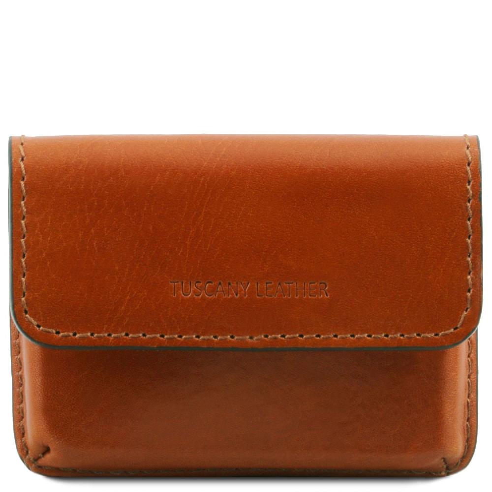 Tuscany Leather Esclusivo Porta Biglietti da Visita in Pelle Hotsell