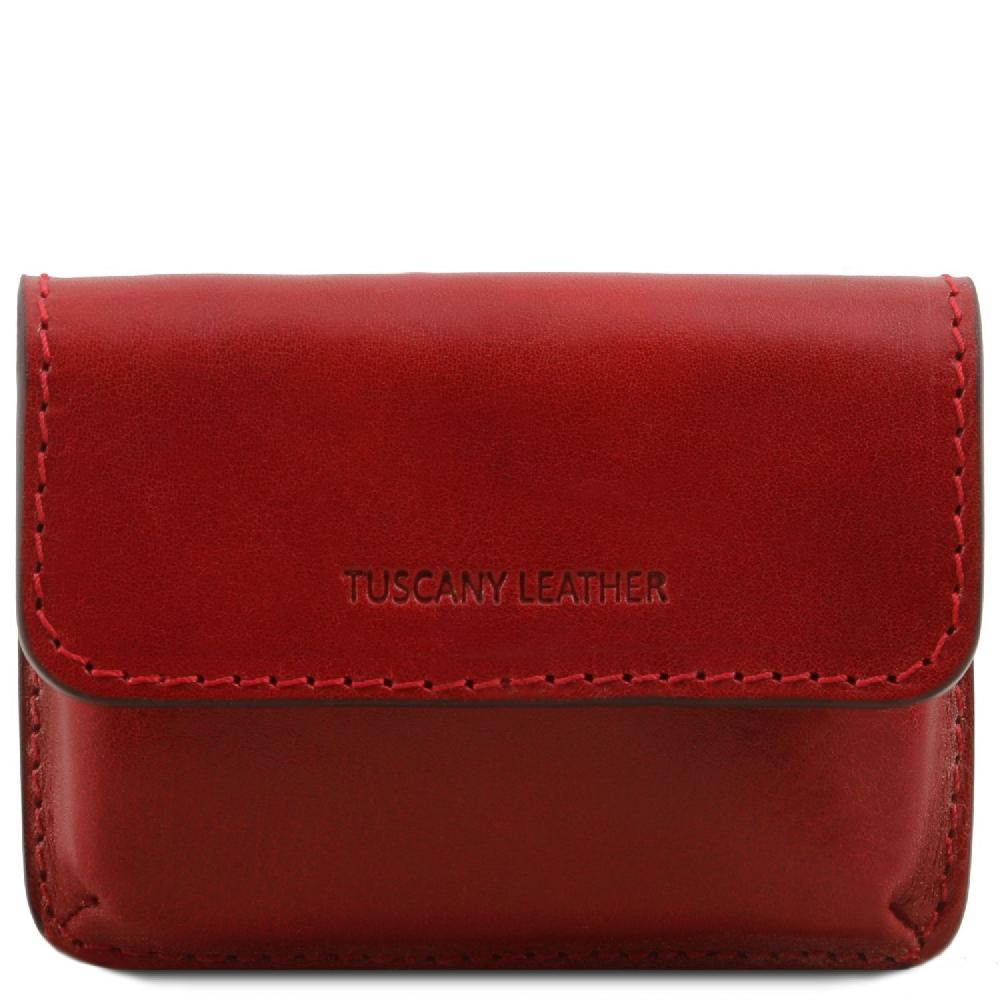 Tuscany Leather Esclusivo Porta Biglietti da Visita in Pelle Vendita Calda