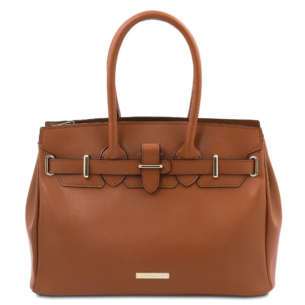 Tuscany Leather Borsa a Mano in Pelle In Saldo