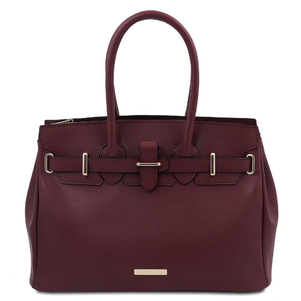Tuscany Leather Borsa a Mano in Pelle Nuova