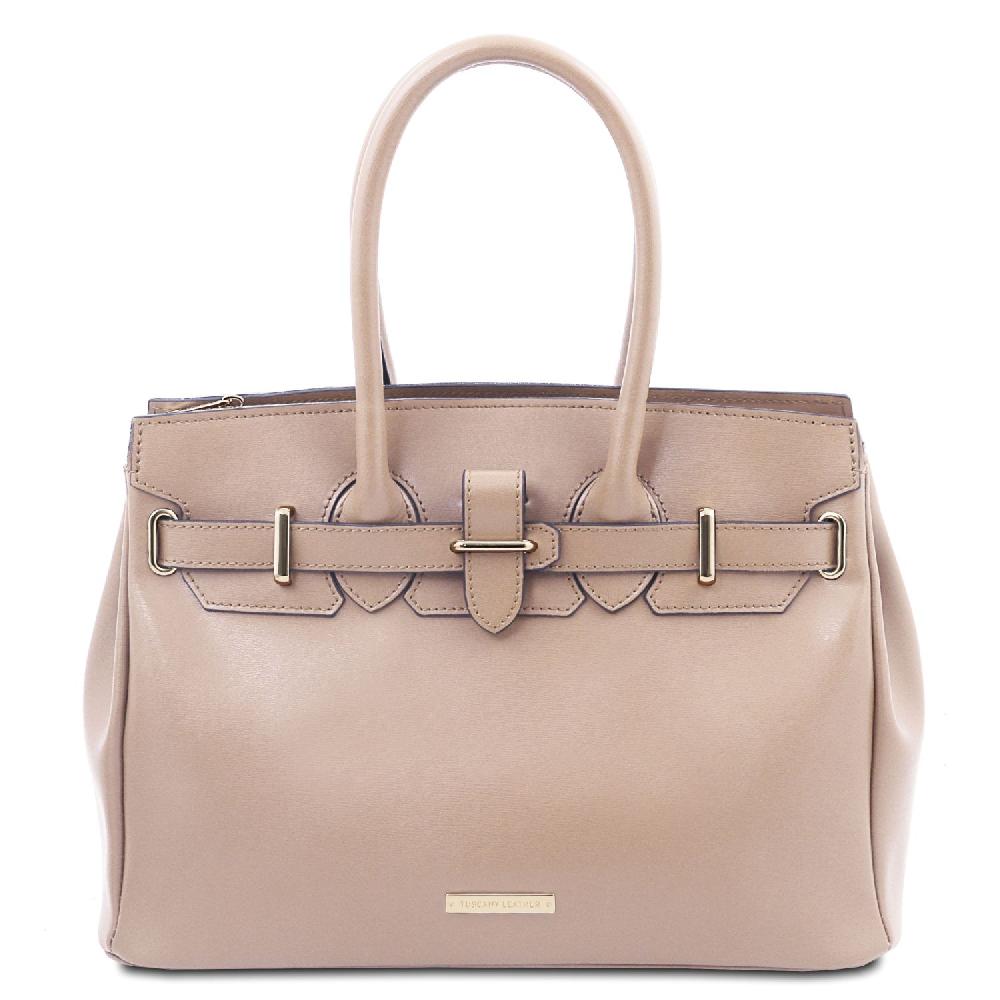 Tuscany Leather Borsa a Mano in Pelle Spedizione gratuita