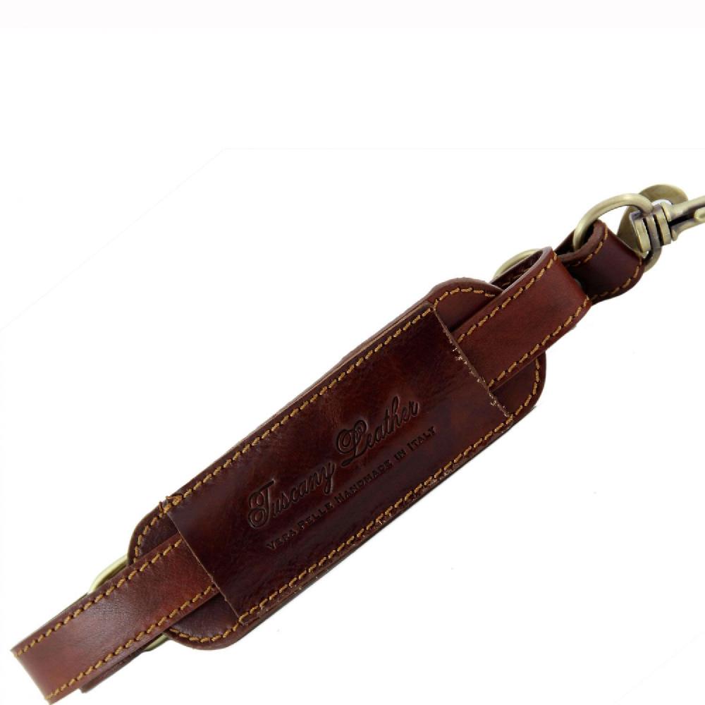 Tuscany Leather Tracolla in Pelle Regolabile per Cartelle Flash Sale