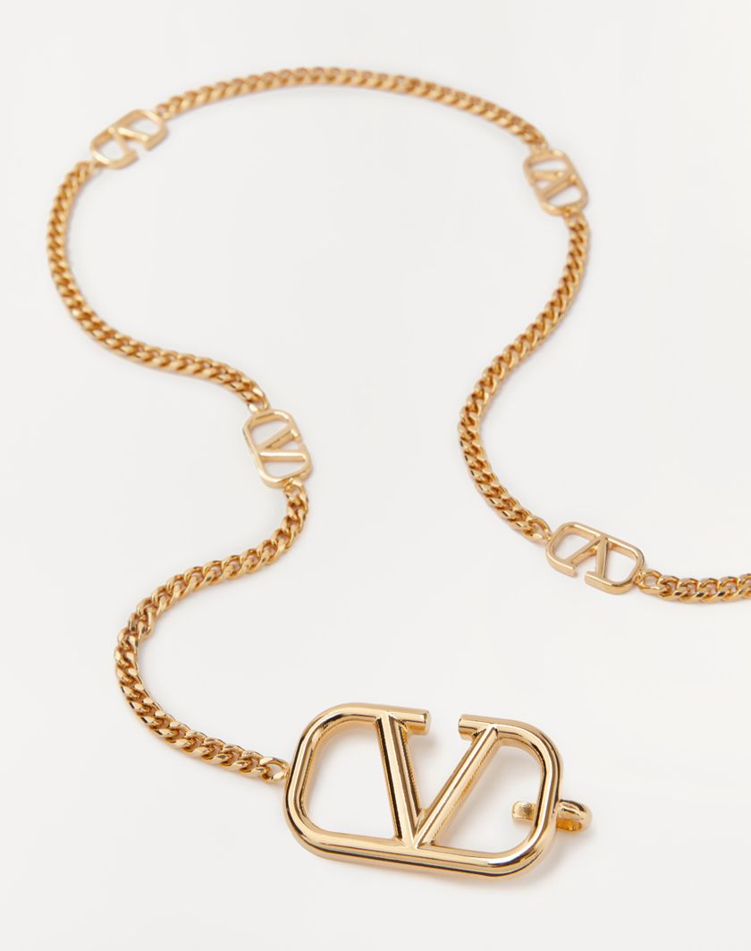 Valentino Handbags Cintura A Catena Vlogo Signature per Donna in Oro | Valentino IT Promozione