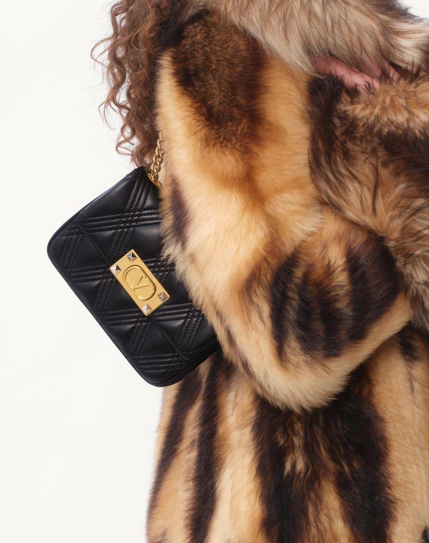 Valentino Handbags Borsa A Spalla Piccola Valentino Garavani Quiltie 67 In Nappa Trapuntata per Donna in Avorio | Valentino IT Soddisfazione Garantita