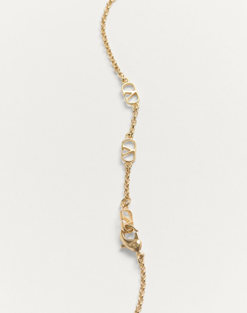 Valentino Handbags Collana Ovalette In Metallo per Donna in Oro | Valentino IT Prezzo Ridotto