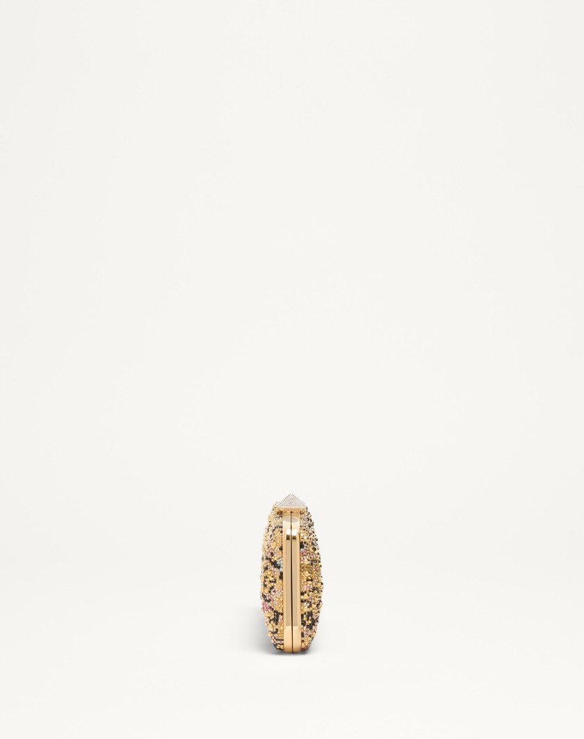Valentino Handbags Minaudiere Carry Secrets Con Strass Motivo Apres L'hiver per Donna in Multicolor | Valentino IT Negozio