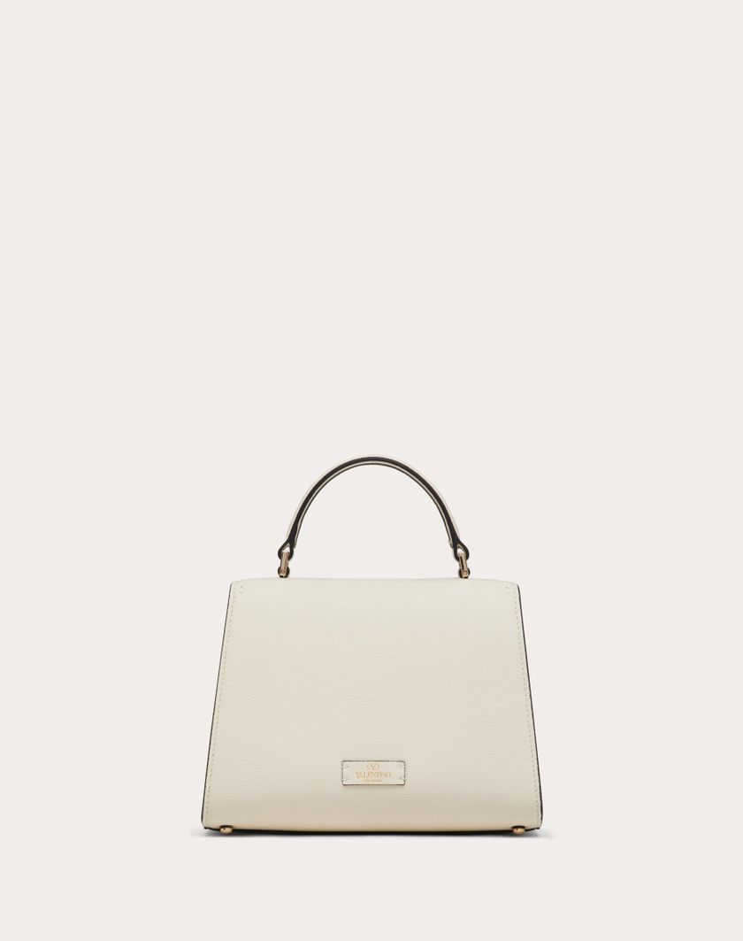 Valentino Handbags Borsa A Mano Piccola Vsling Con Logo Gioiello per Donna in Light Ivory/crystal | Valentino IT Pezzi Unici