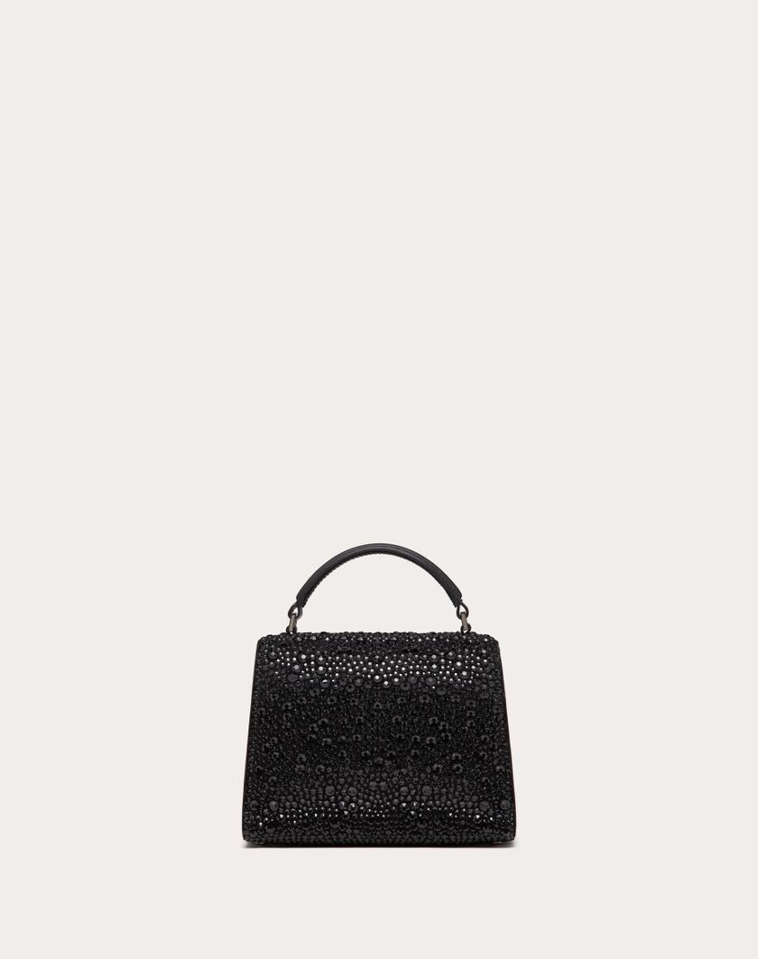 Valentino Handbags Borsa A Mano Mini Vsling Con Ricamo Sparkling per Donna in Nero | Valentino IT Presa