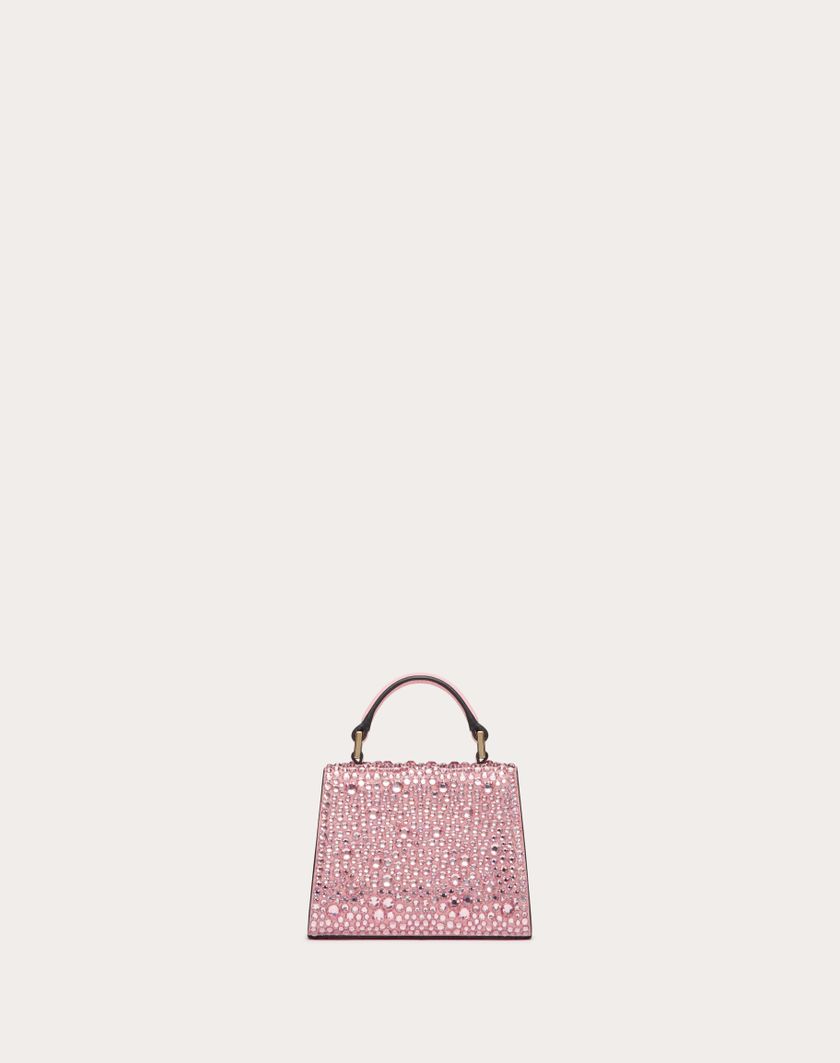 Valentino Handbags Borsa A Mano Micro Vsling Ricamata per Donna in Rose/bubble | Valentino IT Saldi