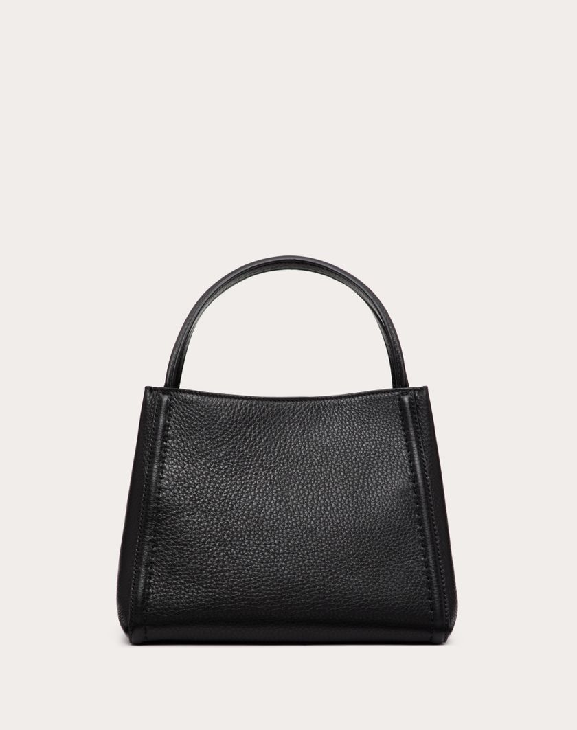 Valentino Handbags Borsa A Mano Media Valentino Garavani Alltime In Vitello Granato per Donna in Mandorla | Valentino IT Vendita Calda