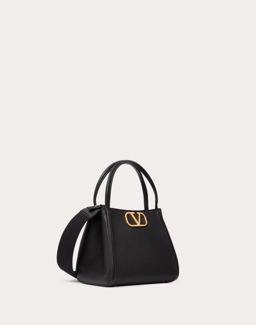 Valentino Handbags Borsa A Mano Piccola Valentino Garavani Alltime In Vitello Granato per Donna in Rose Cannelle | Valentino IT Vendita Economica