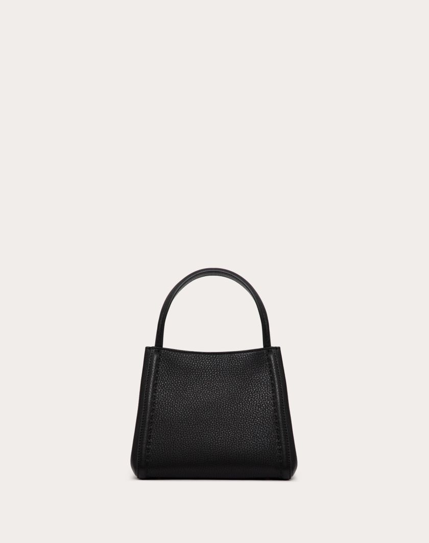Valentino Handbags Borsa A Mano Piccola Valentino Garavani Alltime In Vitello Granato per Donna in Avorio | Valentino IT Saldi Di Fabbrica