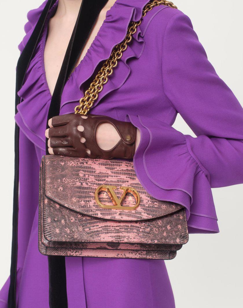 Valentino Handbags Borsa A Spalla Valentino Garavani Vain In Tejus per Donna in Rosa | Valentino IT Moda