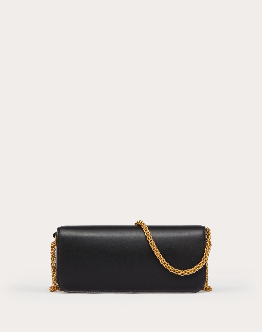 Valentino Handbags Borsa A Spalla Valentino Garavani Locò In Vitello per Donna in Light Ivory | Valentino IT Nuovo