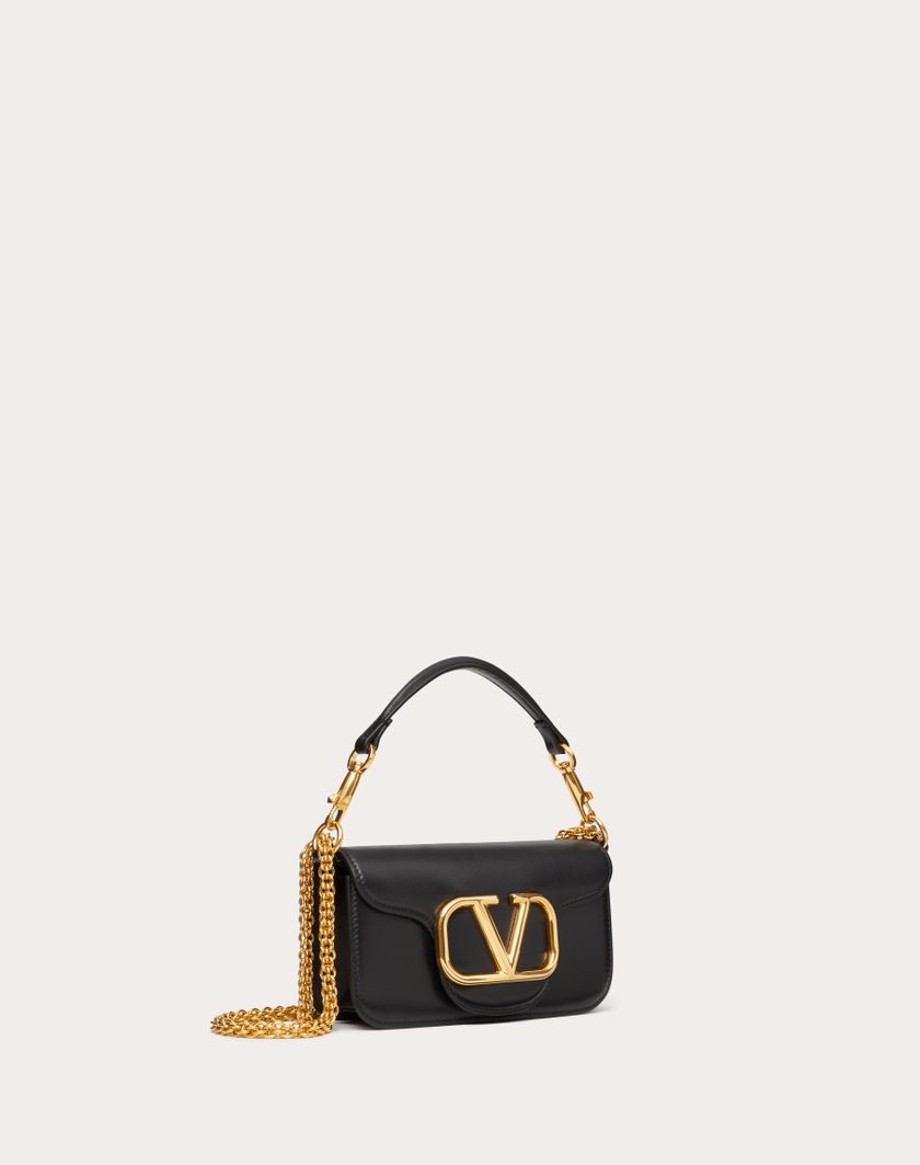 Valentino Handbags Borsa Piccola A Spalla Valentino Garavani Locò In Vitello per Donna in Verde | Valentino IT Acquista Ora
