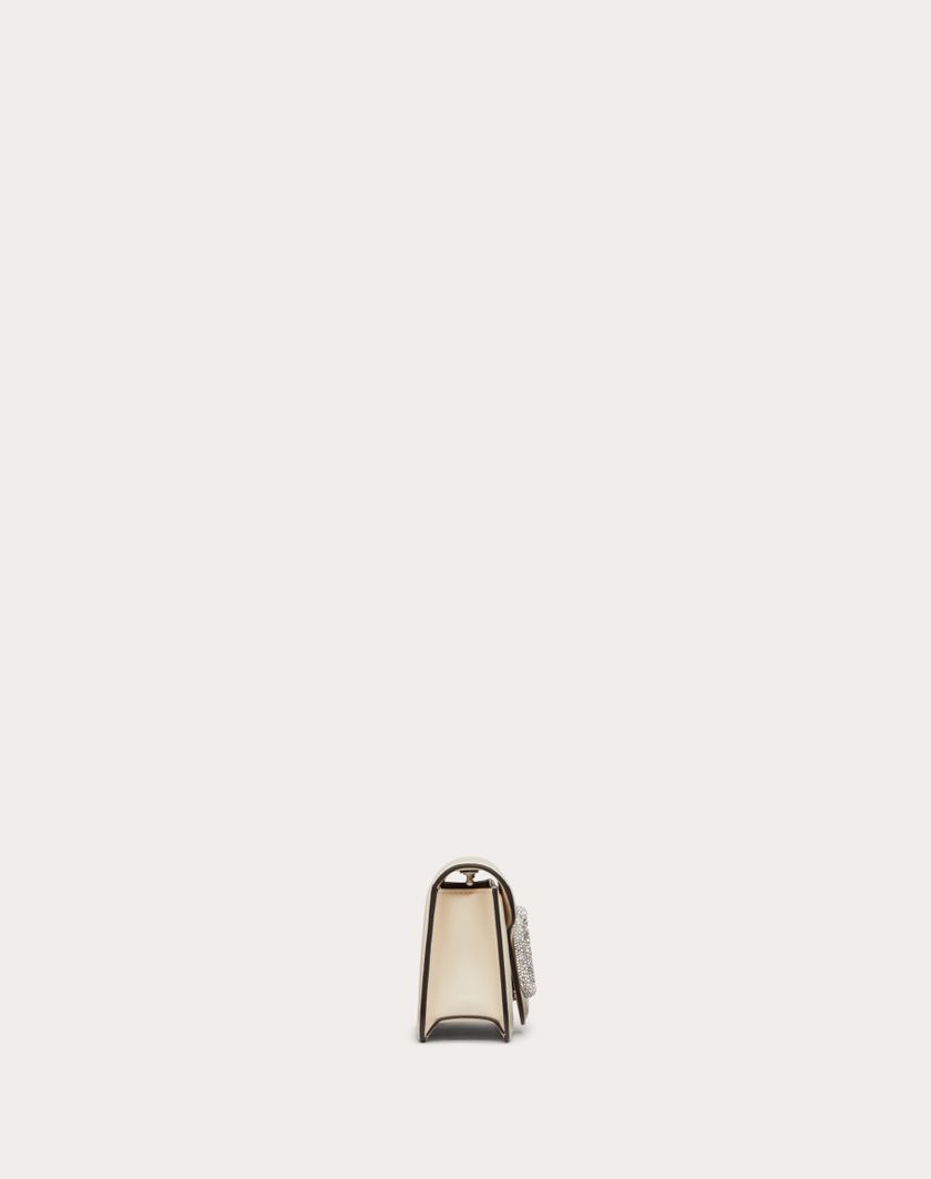 Valentino Handbags Borsa Piccola A Spalla Valentino Garavani Locò Con Logo Gioiello per Donna in Rose Cannelle | Valentino IT Consegna Veloce