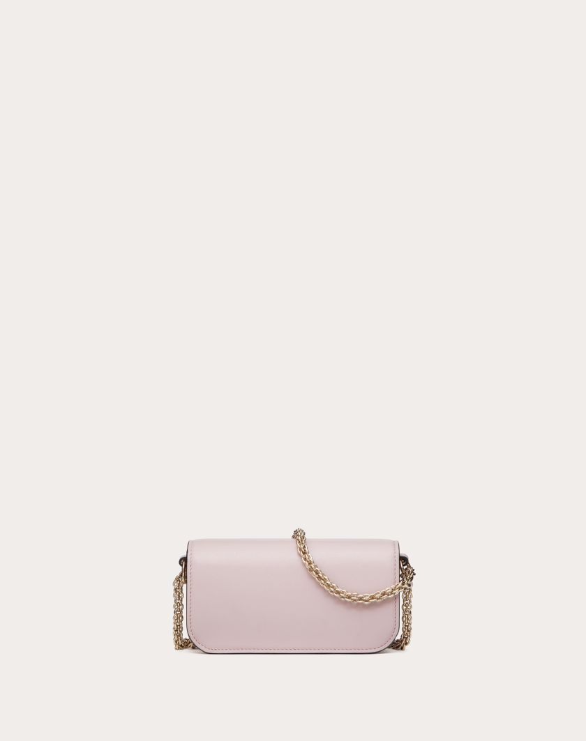 Valentino Handbags Borsa Piccola A Spalla Valentino Garavani Locò Con Logo Gioiello per Donna in Water Lilac | Valentino IT Fino Al -60%