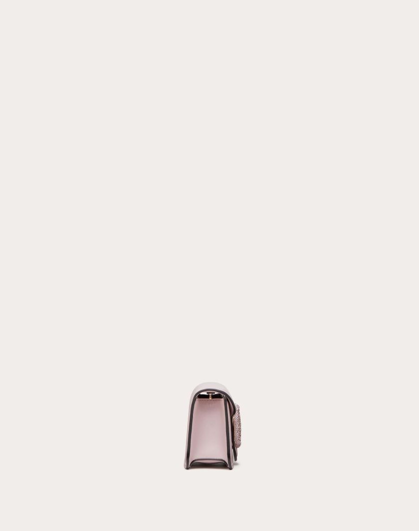 Valentino Handbags Borsa Piccola A Spalla Valentino Garavani Locò Con Logo Gioiello per Donna in Water Lilac | Valentino IT Fino Al -60%