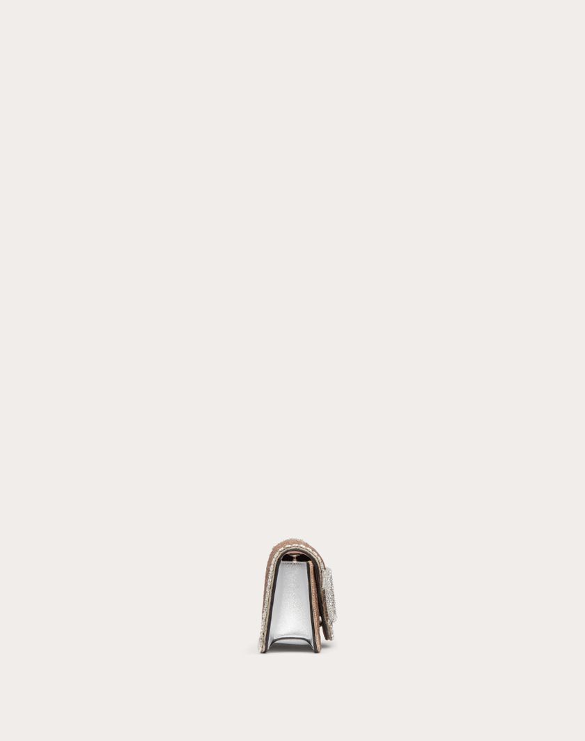 Valentino Handbags Borsa Piccola A Spalla Valentino Garavani Locò Ricamata per Donna in Crystal | Valentino IT Convenienza