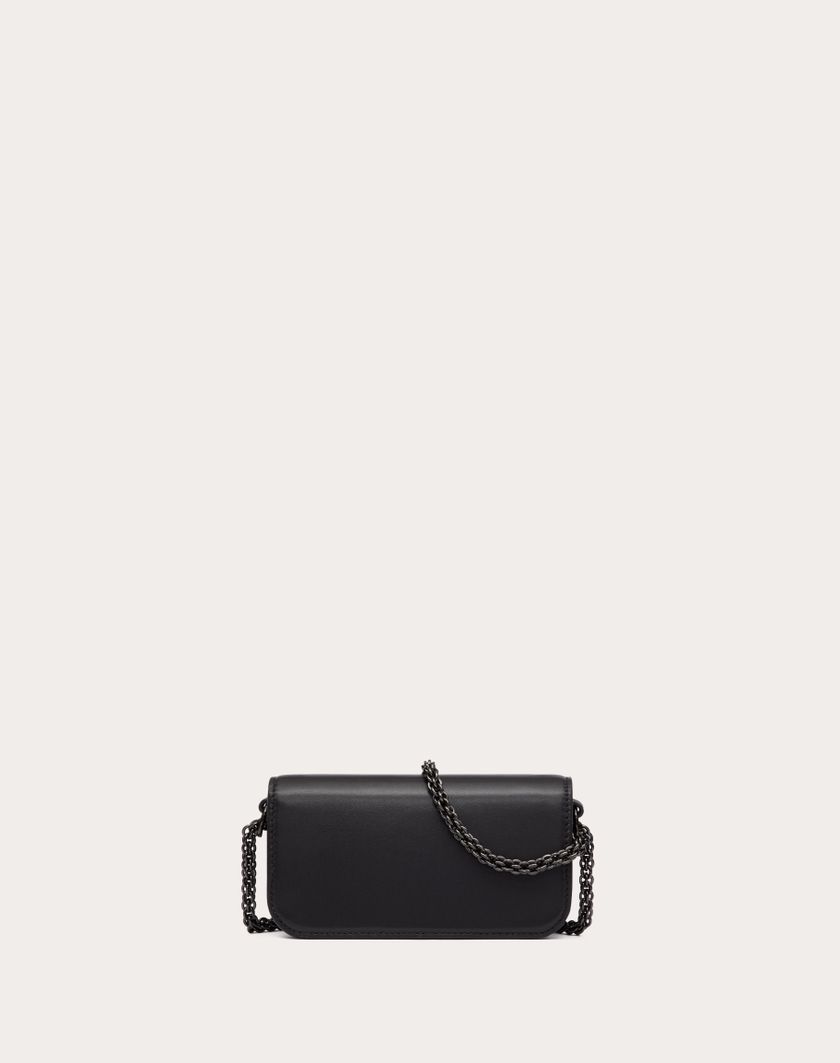 Valentino Handbags Borsa Piccola A Spalla Valentino Garavani Locò In Vitello per Donna in Nero | Valentino IT In Vendita