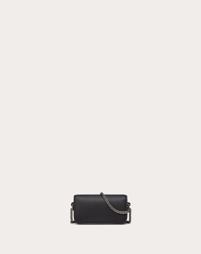 Valentino Handbags Borsa Micro Con Catena Valentino Garavani Locò Con Logo Gioiello per Donna in Nero | Valentino IT Negozio