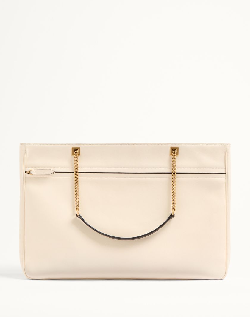 Valentino Handbags Borsa Shopping Grande Valentino Garavani Viva Superstar In Nappa per Donna in Nero/marrone | Valentino IT Italia