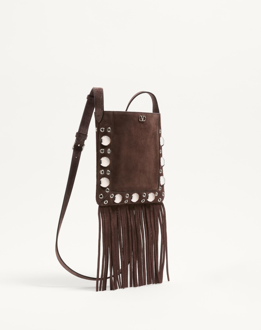 Valentino Handbags Borsa A Spalla per Donna in Testa Di Moro | Valentino IT Vendita Calda