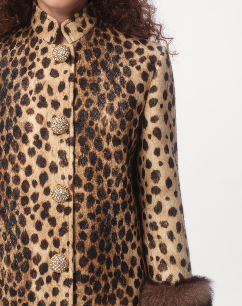 Valentino Handbags Caban In Panno Stampato Giaguaro Spots per Donna in Animalier | Valentino IT 2025