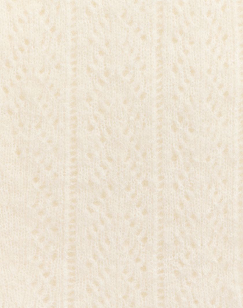 Valentino Handbags Collant In Mohair per Donna in Latte | Valentino IT Spedizione Gratuita