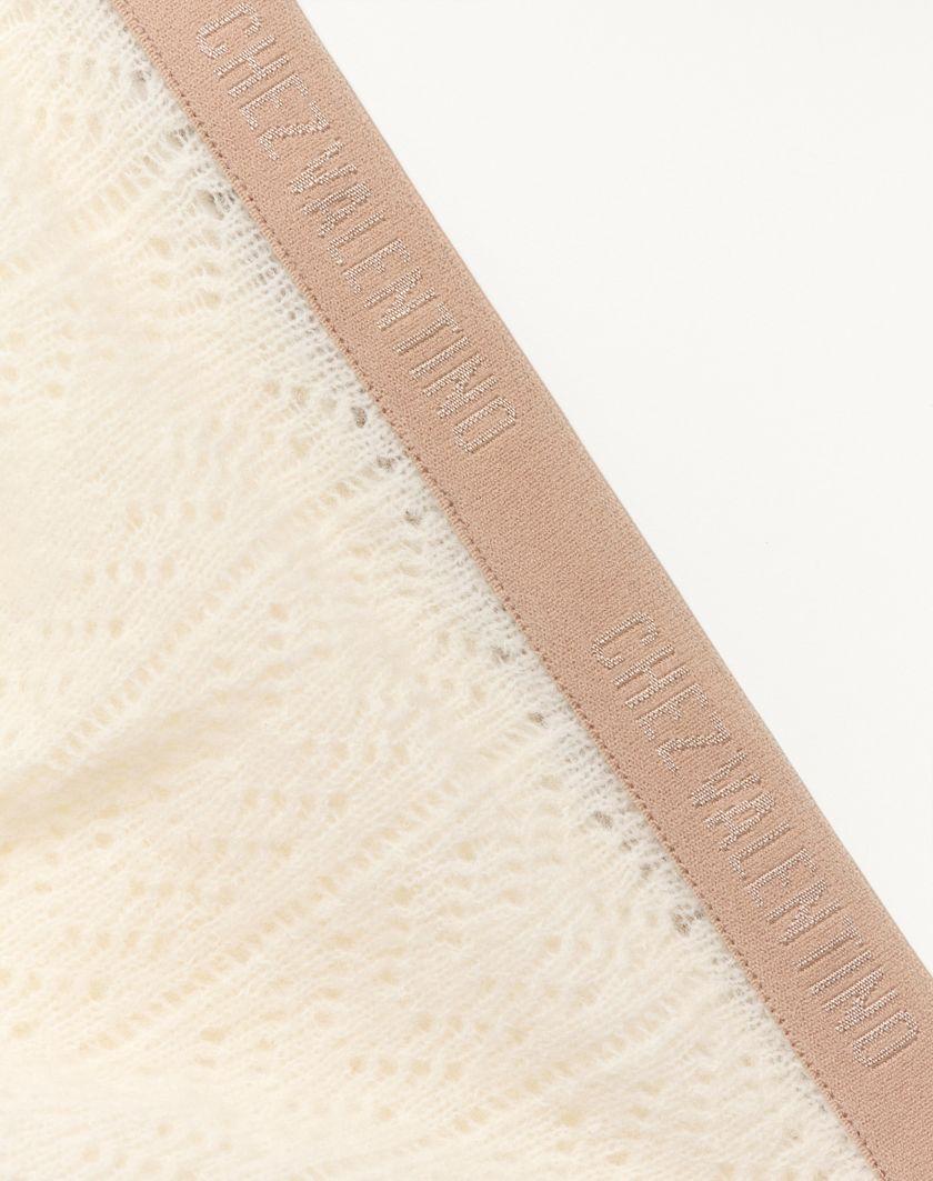 Valentino Handbags Collant In Mohair per Donna in Latte | Valentino IT Spedizione Gratuita
