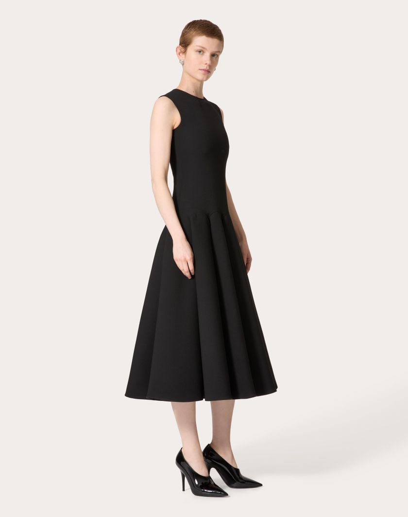 Valentino Handbags Abito Midi per Donna in Nero | Valentino IT Hotsell
