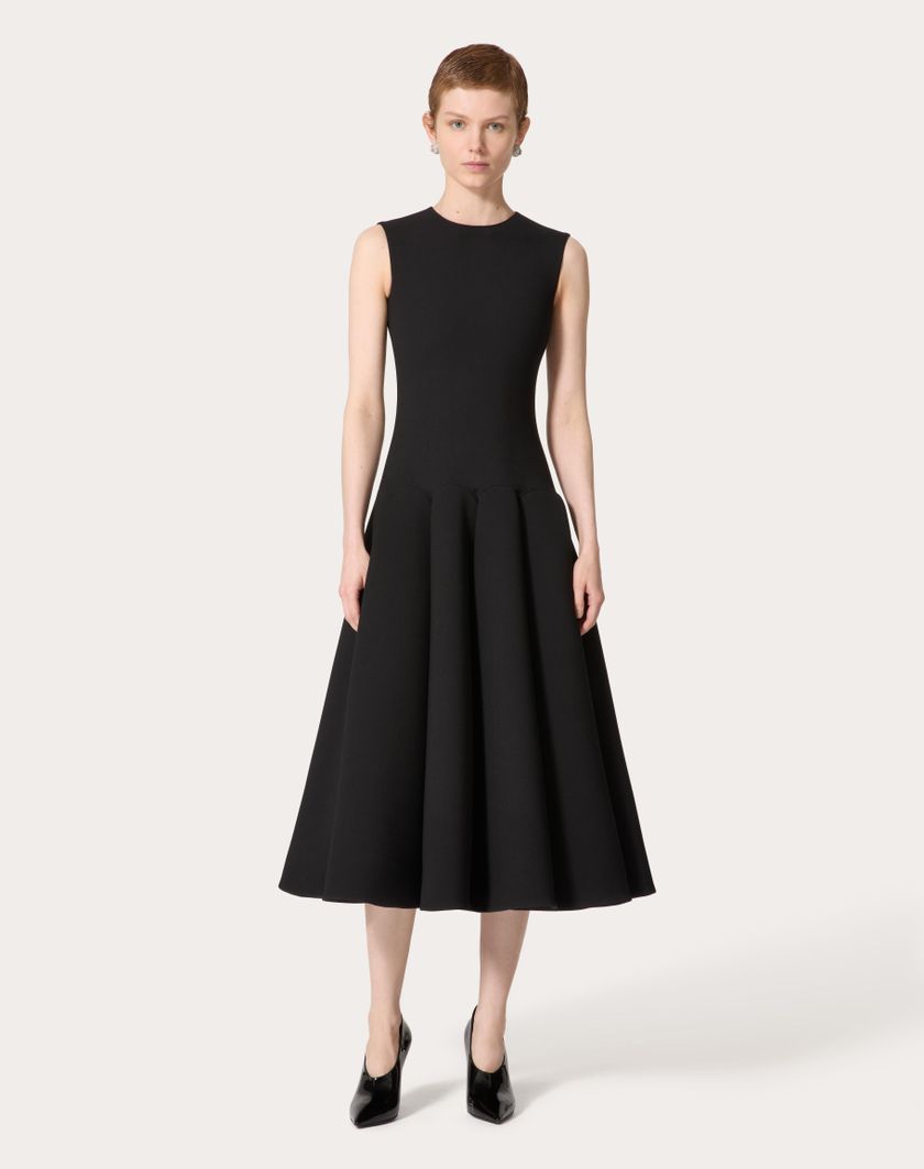 Valentino Handbags Abito Midi per Donna in Nero | Valentino IT Hotsell
