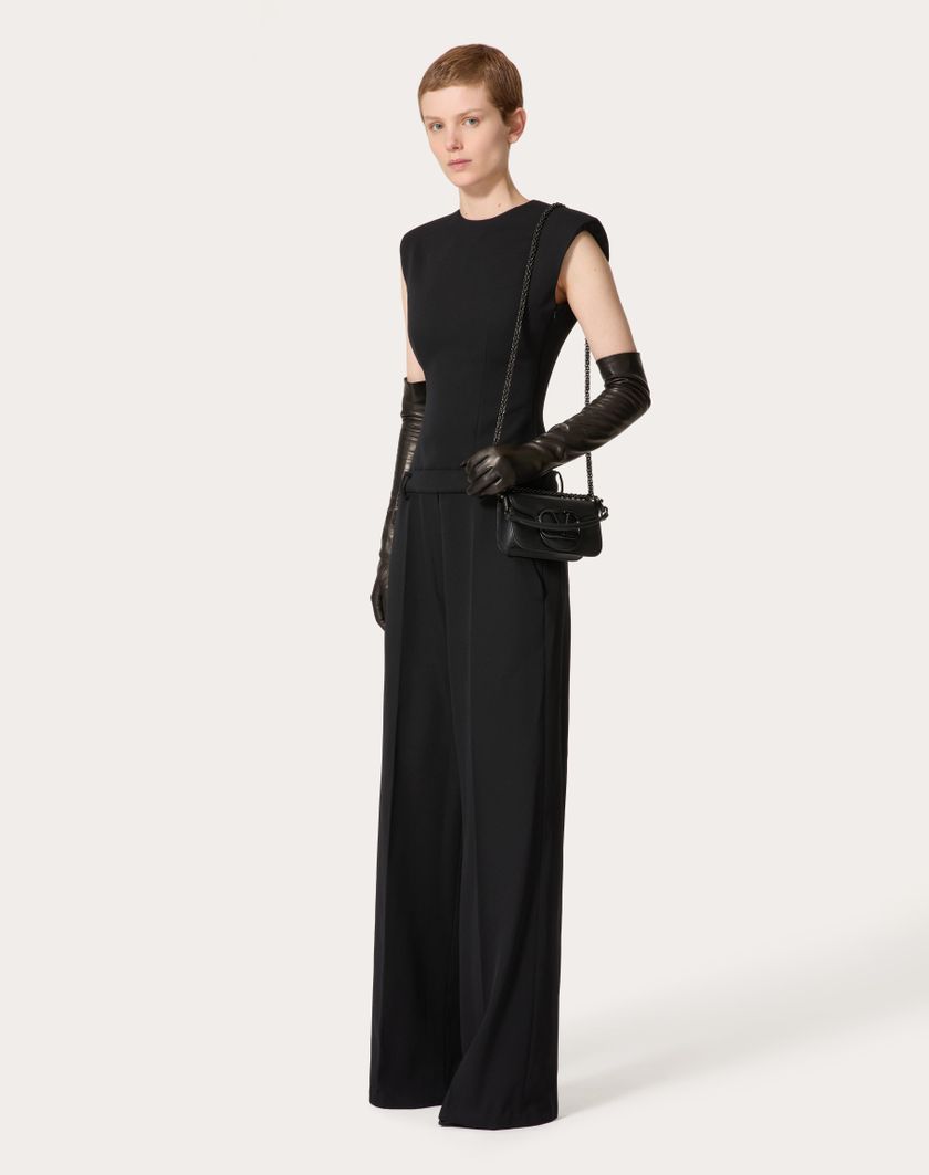 Valentino Handbags Tuta In Grisaille per Donna in Nero | Valentino IT Vendita Economica