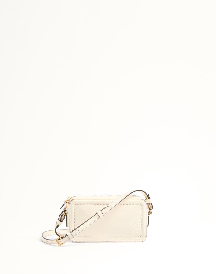 Valentino Handbags Mini Borsa A Tracolla Valentino Garavani Alltime In Vitello Granato per Donna in Avorio | Valentino IT Qualità