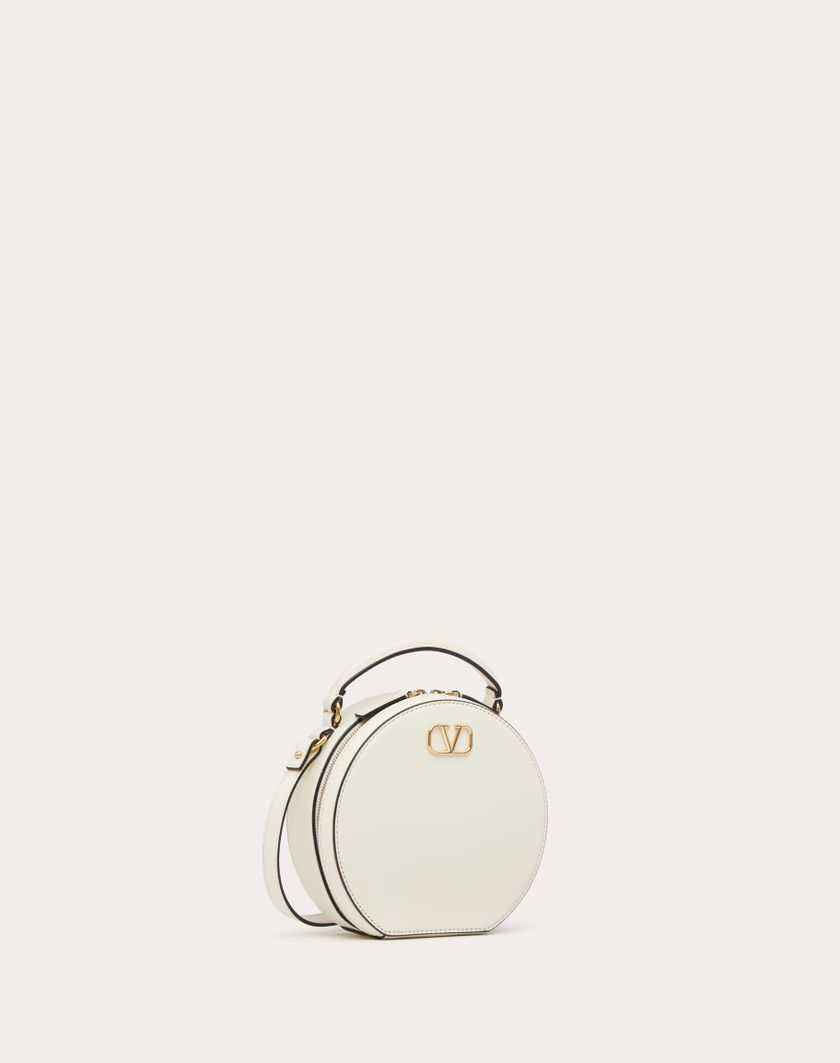 Valentino Handbags Mini Borsa Vlogo Signature In Vitello per Donna in Rose Cannelle | Valentino IT Presa
