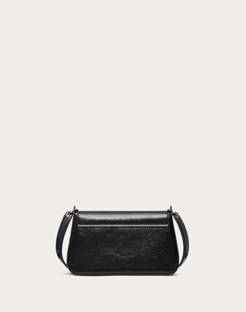 Valentino Handbags Mini Borsa A Tracolla Vlogo The Bold Edition In Vitello Lucido per Donna in Nero | Valentino IT In Vendita