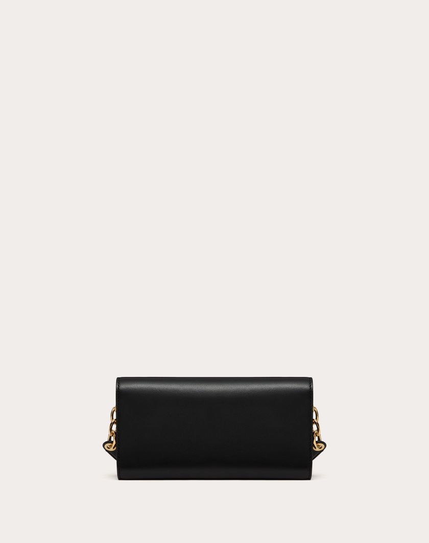 Valentino Handbags Portafoglio Con Tracolla Vlogo The Bold Edition In Nappa per Donna in Nero | Valentino IT Offerte