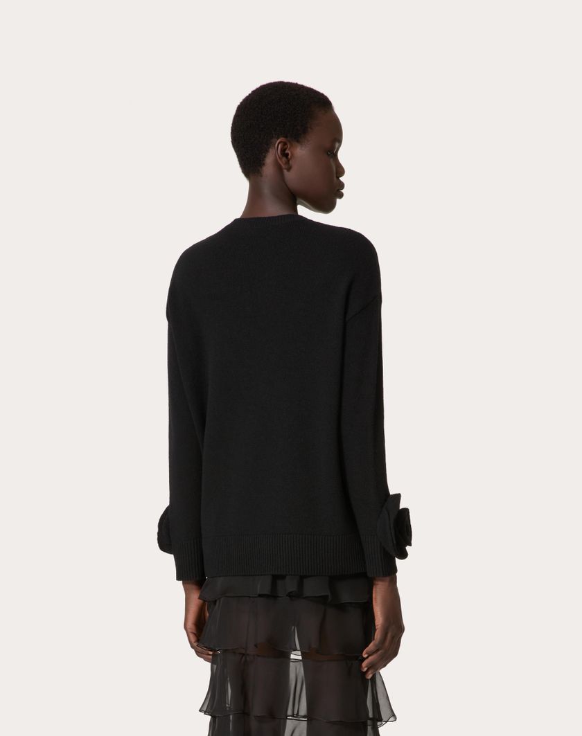 Valentino Handbags Maglia In Lana per Donna in Nero | Valentino IT Vendite Flash