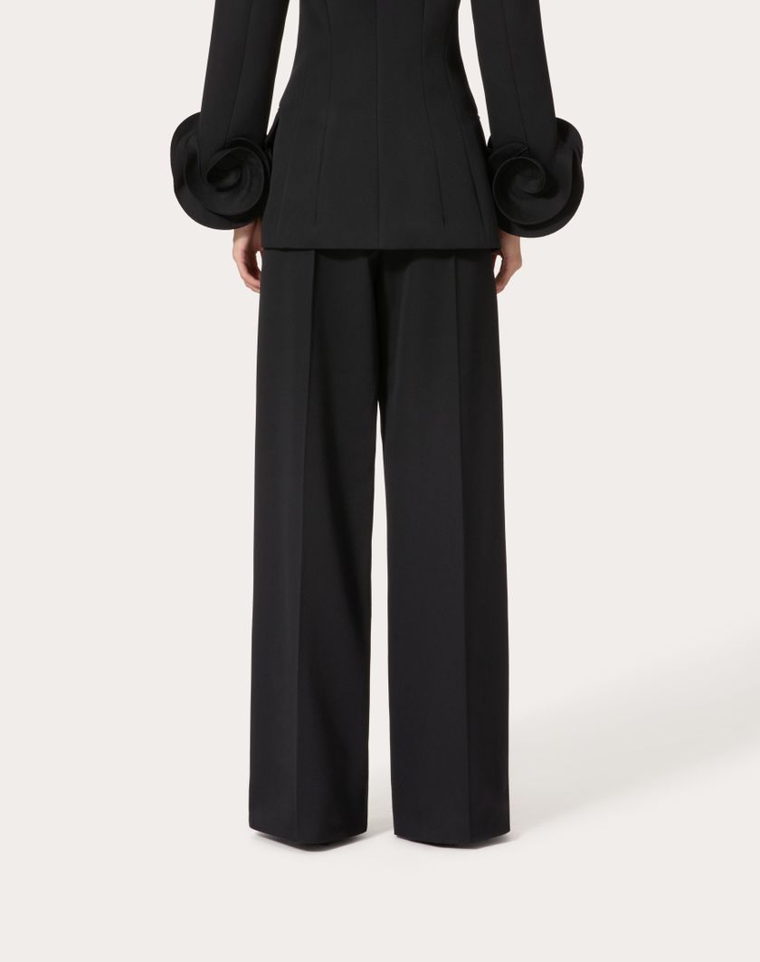 Valentino Handbags Pantalone In Grisaille per Donna in Nero | Valentino IT Nuova