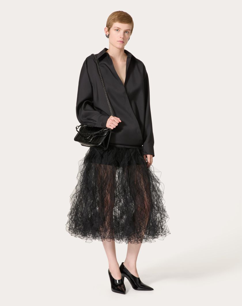 Valentino Handbags Camicia per Donna in Nero | Valentino IT Italy