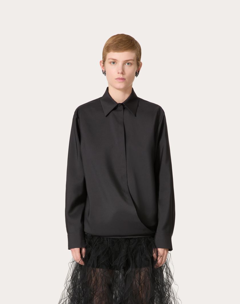 Valentino Handbags Camicia per Donna in Nero | Valentino IT Italy