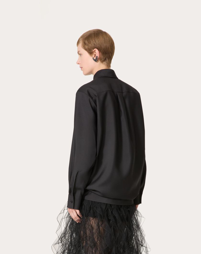 Valentino Handbags Camicia per Donna in Nero | Valentino IT Italy